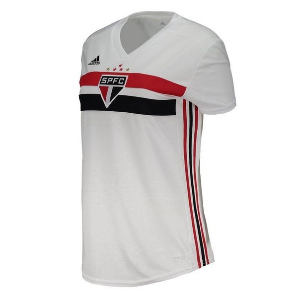 Camisetas São Paulo Primera equipo Mujer 2019-20 Blanco